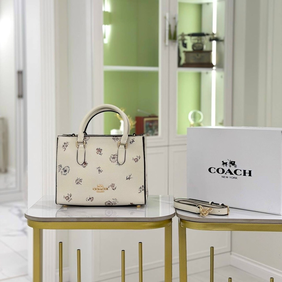 сумка женская coach,сумка coach,сумка,модная сумка,сумка coach с цветами