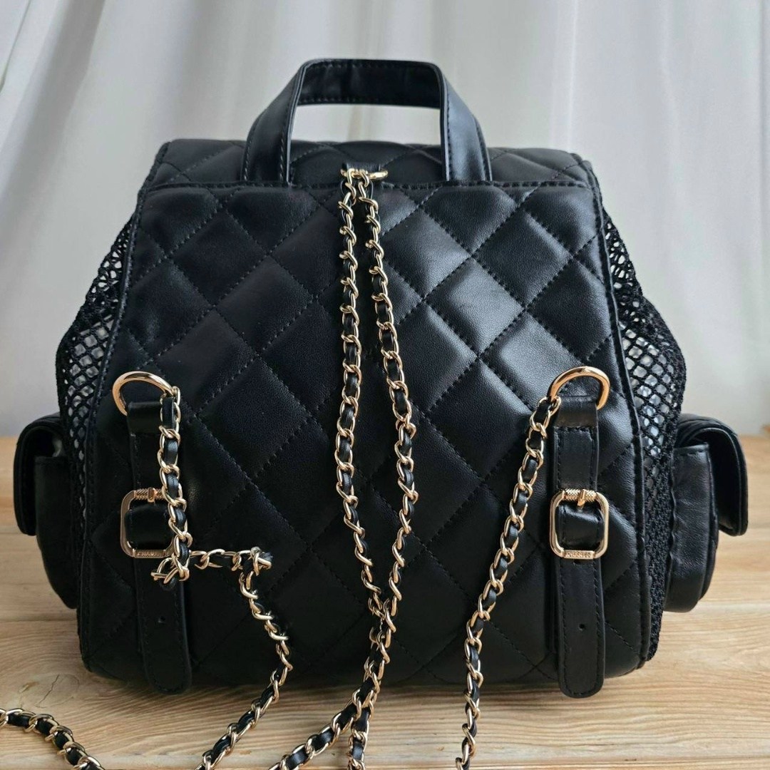 рюкзак chanel,рюкзак женские,рюкзаки,шанель рюкзак,рюкзак с цепочкой