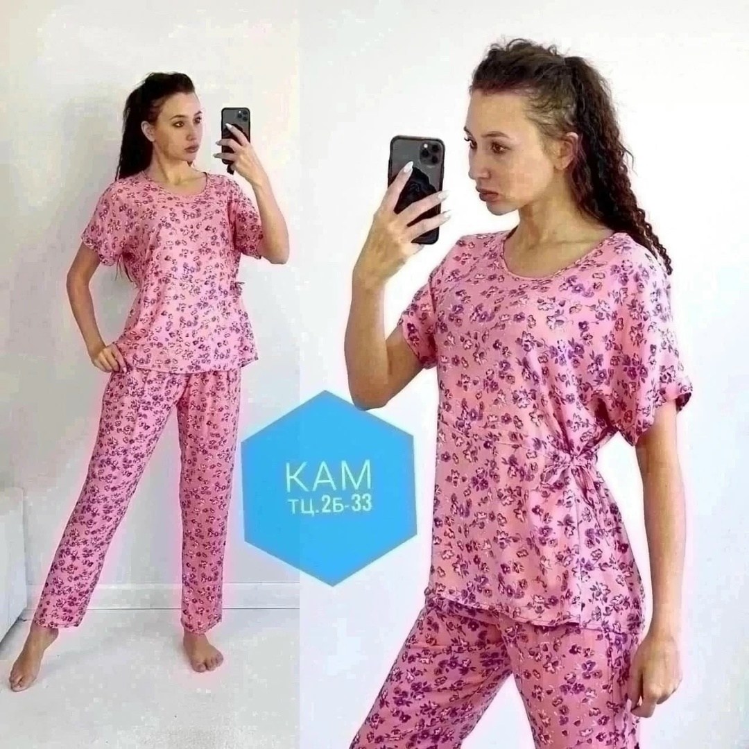 пижама женская большие размеры,женская пижама,костюм из штапеля,домашний костюм двойка больших размеров hanbiyke,домашний костюм двойка больших размеров