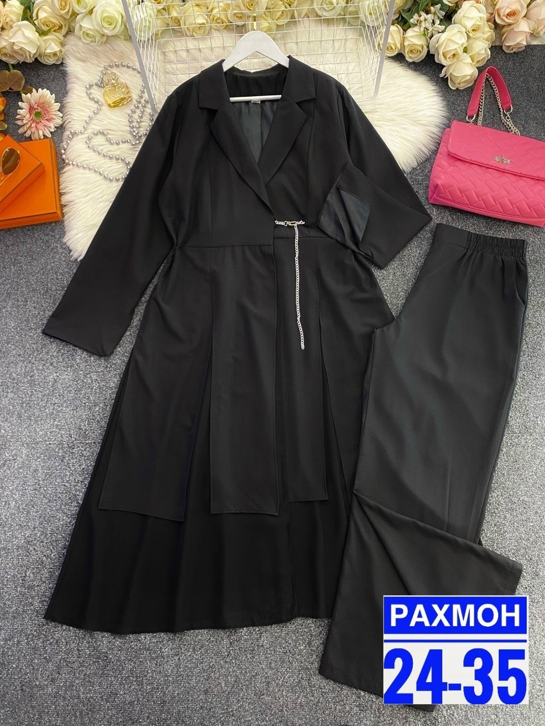 брючный костюм anastasia 950 васильковый синий,брючный костюм,праздничный брючный костюм,женский брючный костюм,костюм брючный 2147 синий alani