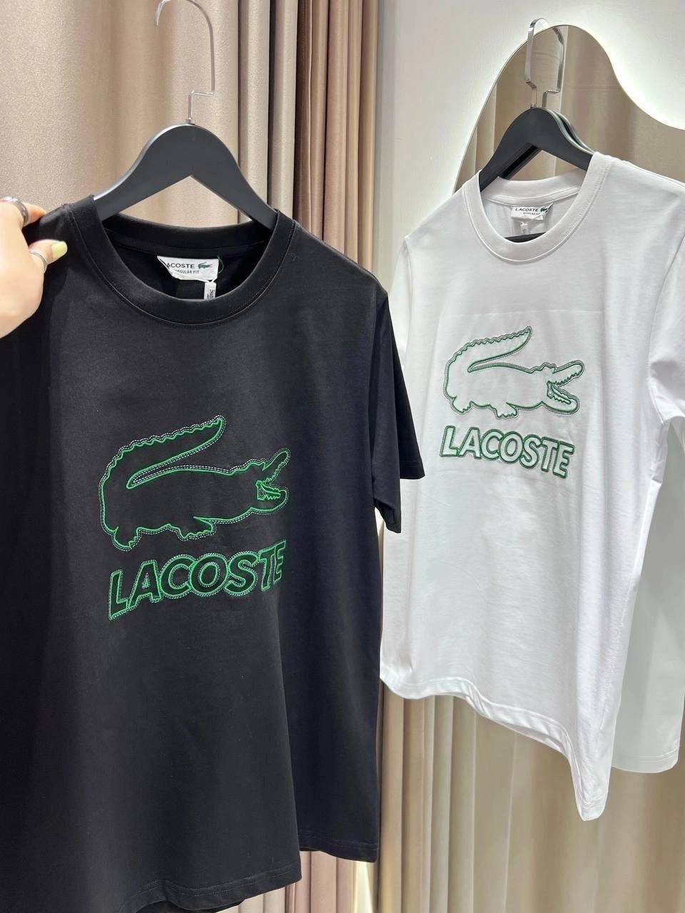 футболка lacoste,мужские футболки lacoste,футболка стандартного кроя lacoste,lacoste мужские,lacoste cotton chantaco graphic футболка