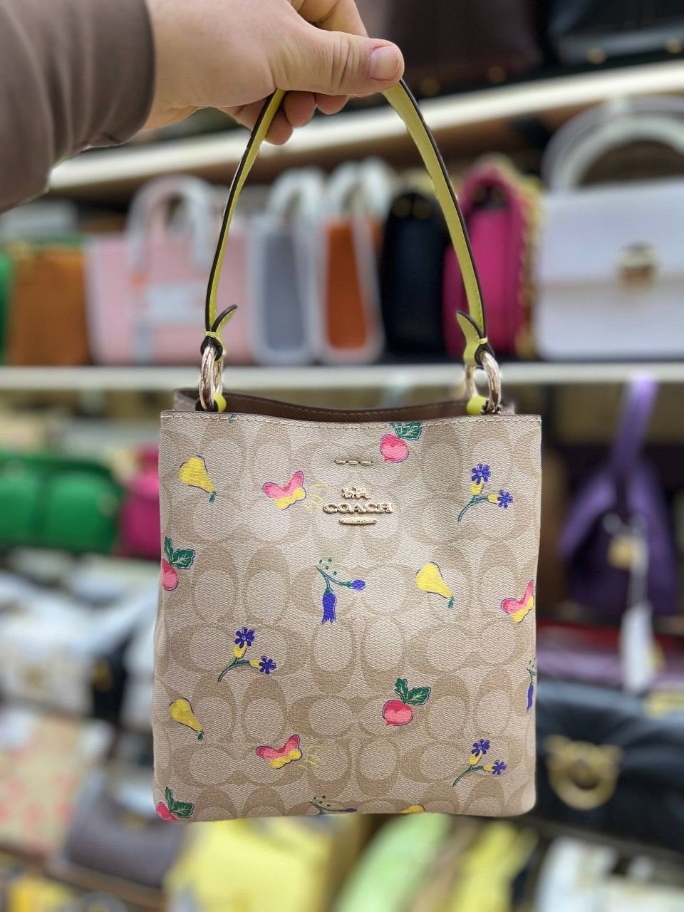 coach женская сумка,сумки,сумка женская coach hobo шоппер канва оригинал,сумка coach,сумки женская