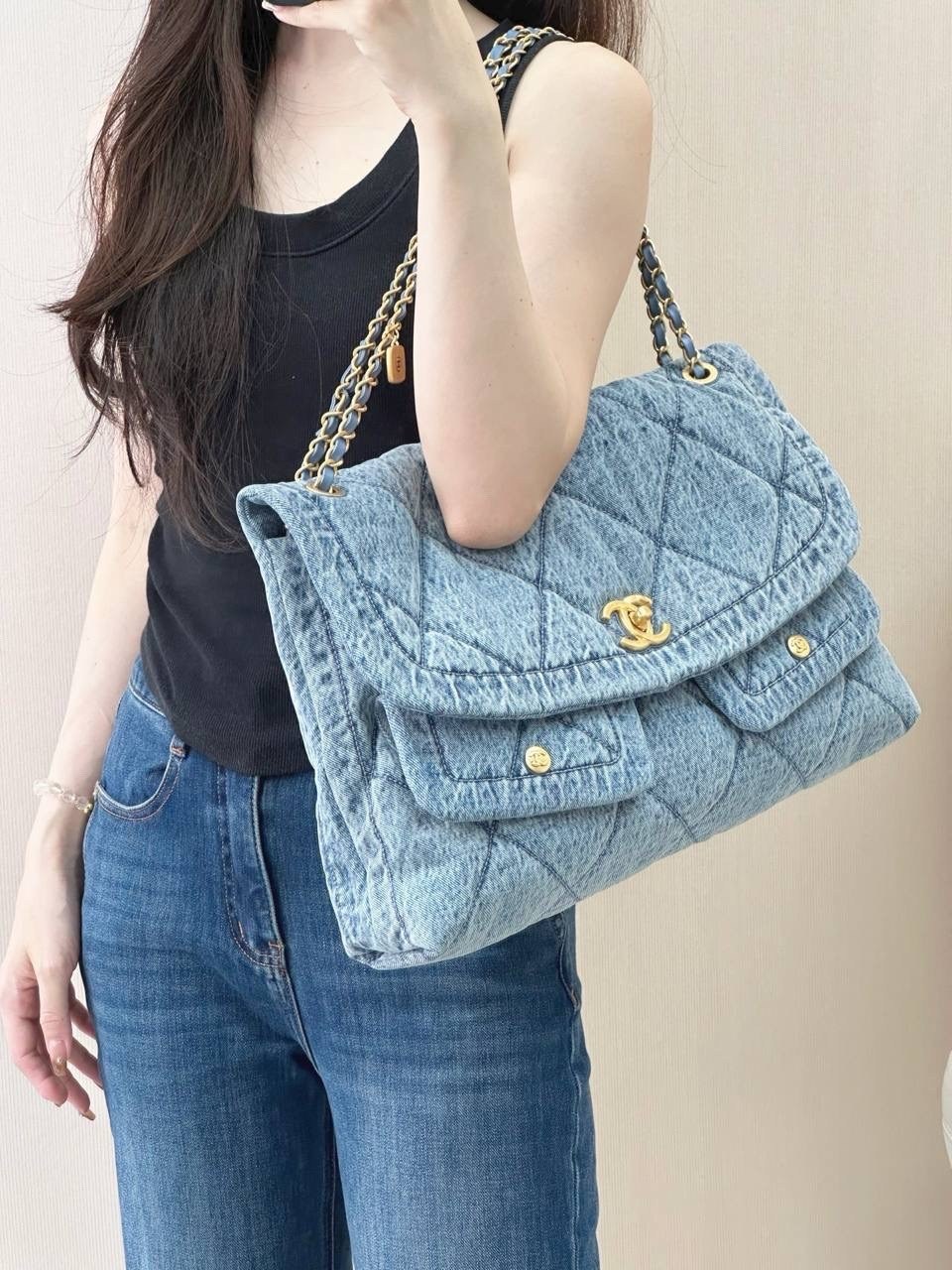 джинсовая сумка шанель,сумка шанель деним,сумки chanel,женская сумка chanel,сумка шанель