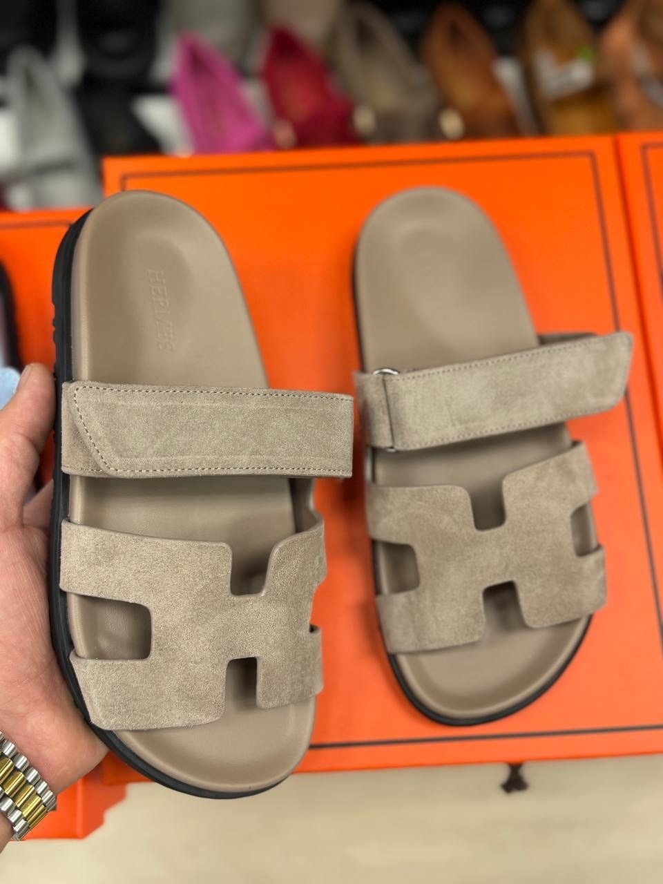 шлепанцы hermes,шлепки hermes,шлепки эрмес,сандалии hermes,
