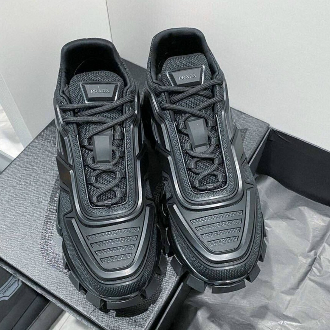 кроссовки prada cloudbust thunder,кроссовки prada,кроссовки прада,мужские кроссовки prada cloudbust thunder черный,кроссовки prada мужские