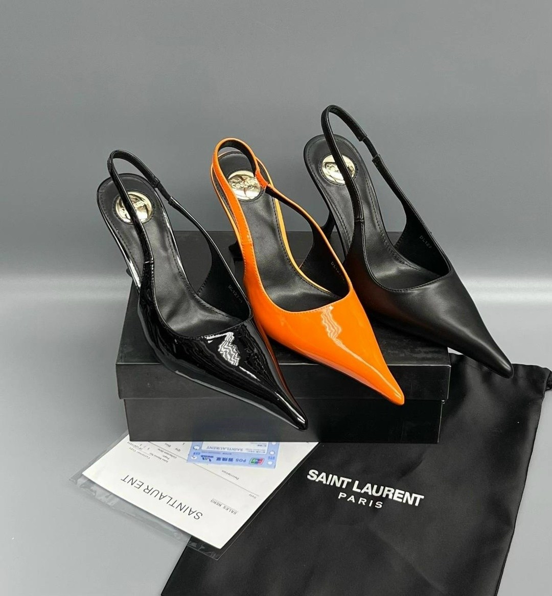 туфли yves saint laurent,saint laurent туфли,оранжевые туфли,женская ,casadei оранжевые туфли