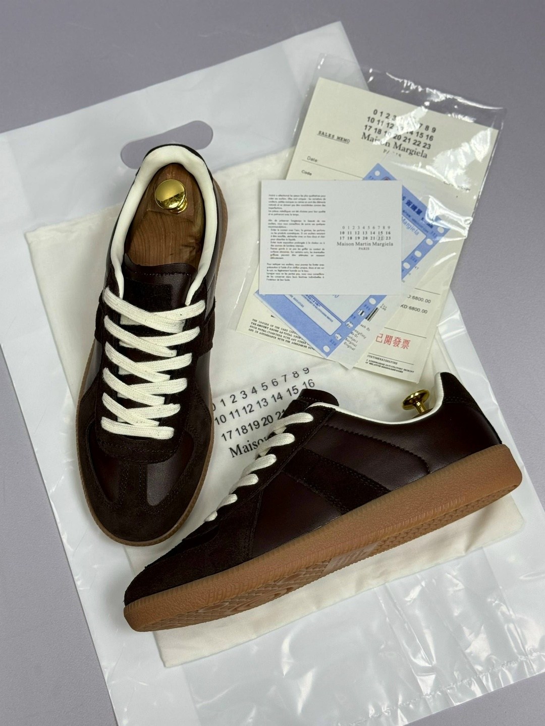 ,кроссовки maison margiela replica,кроссовки maison margiela replica low top,кроссовки maison margiela replica коричневый,maison margiela replica sneakers