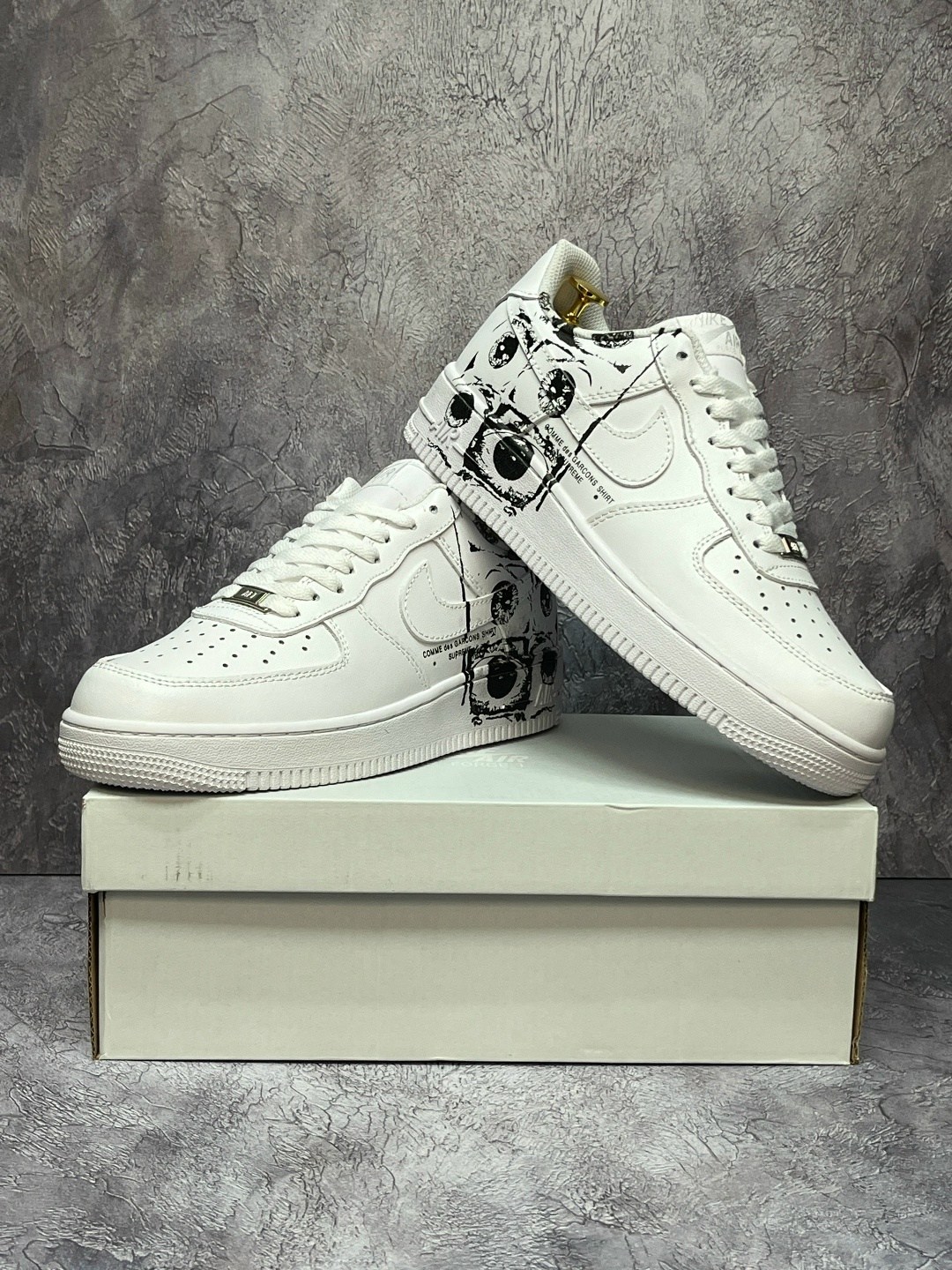кеды nike air force 1 comme des garcons x supreme,nike air force 1 cdg x supreme,кроссовки nike air force 1 supreme,nike air force 1 supreme comme des garcons,кроссовки