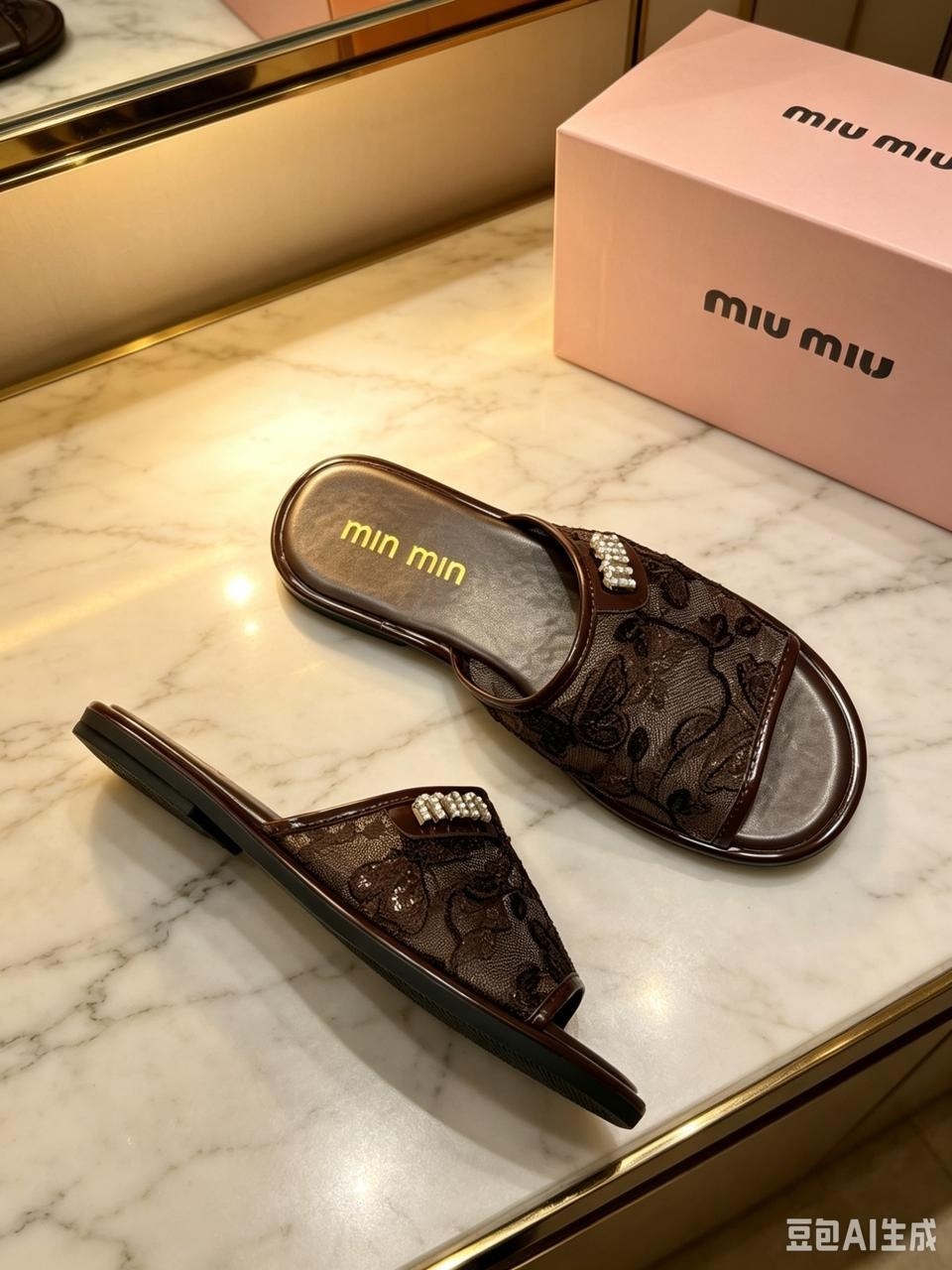 шлепанцы miu miu,кожаные шлепанцы miu miu,тапочки miu miu,,шлепанцы женские