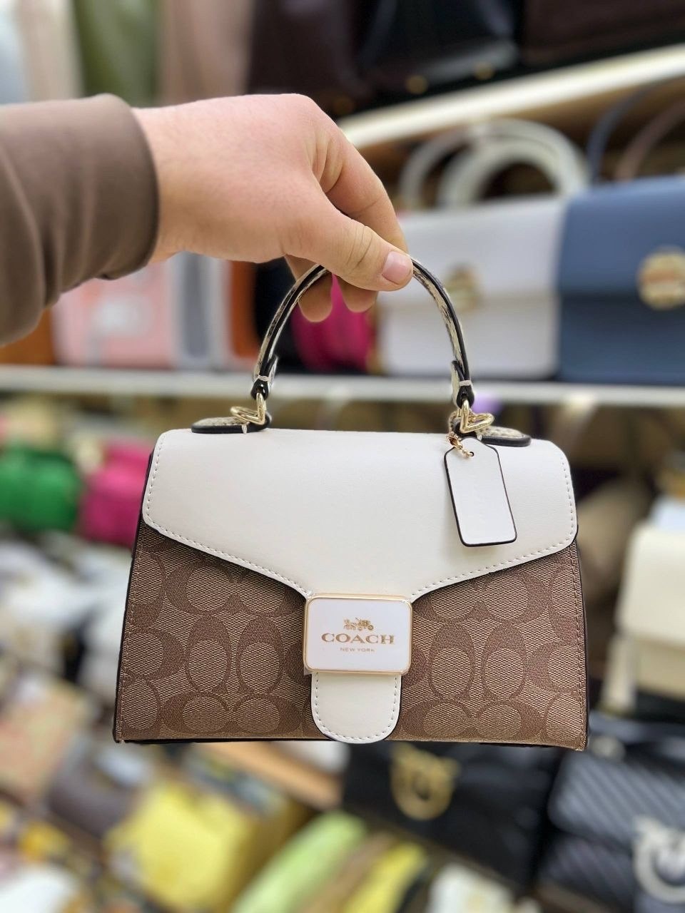 женская сумка coach,сумка coach,сумка на плечо coach,сумка,модная сумка
