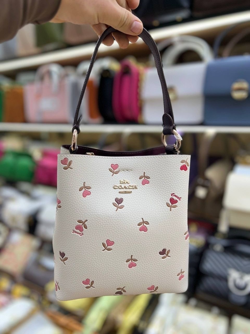 coach женская сумка,сумки,сумка женская coach hobo шоппер канва оригинал,сумка coach,сумки женская