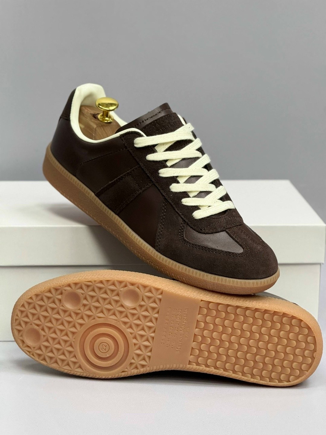 ,кроссовки maison margiela replica,кроссовки maison margiela replica low top,кроссовки maison margiela replica коричневый,maison margiela replica sneakers