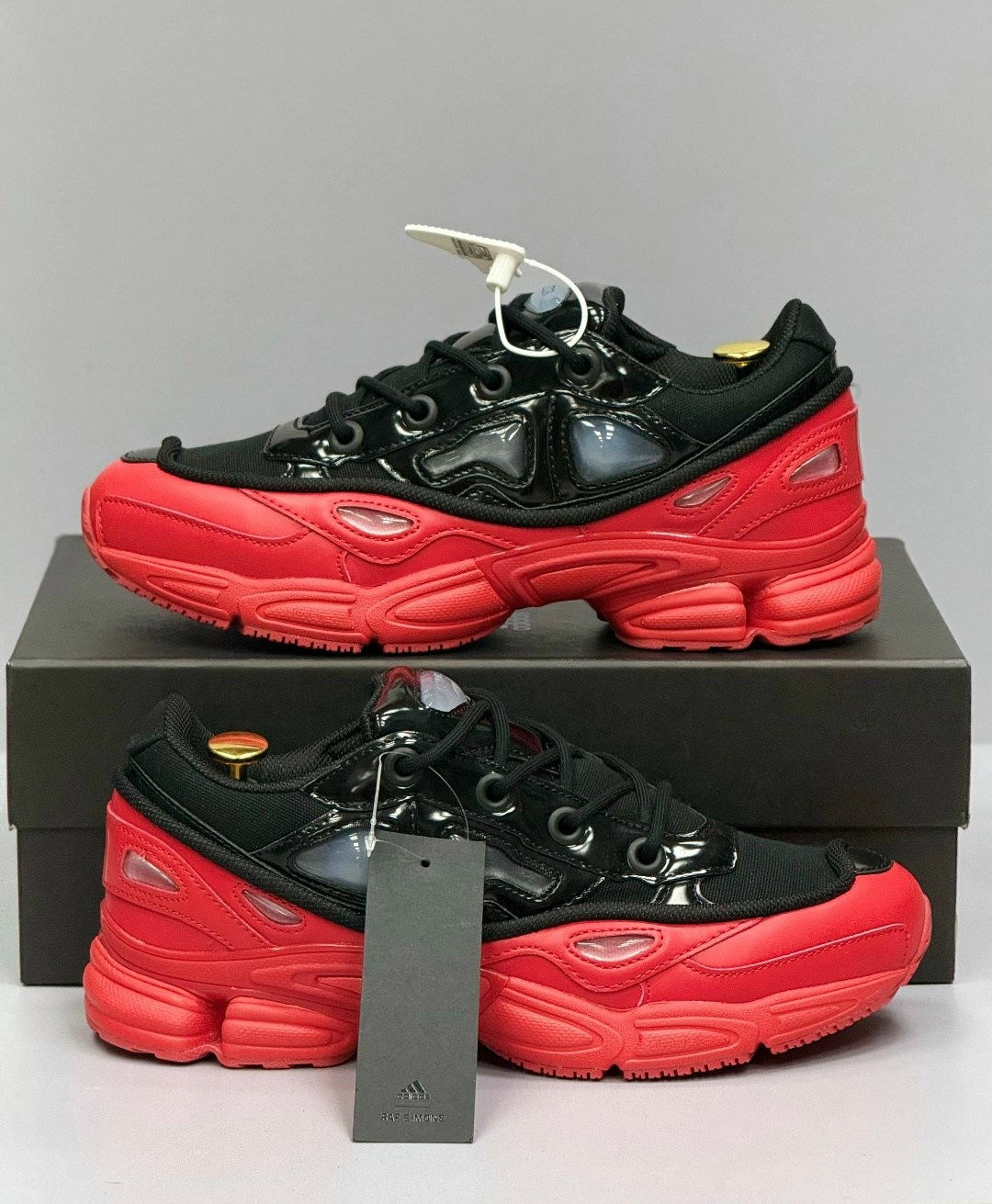 adidas ozweego 3 raf simons black scarlet,raf simons x adidas ozweego iii black red,adidas by raf simons ozweego 3 красные с черным,raf simons adidas ozweego 3,кроссовки adidas raf simons x ozweego 3