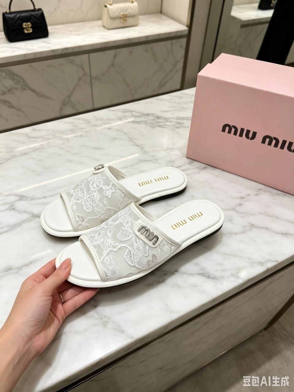 шлепанцы miu miu,кожаные шлепанцы miu miu,тапочки miu miu,,шлепанцы женские