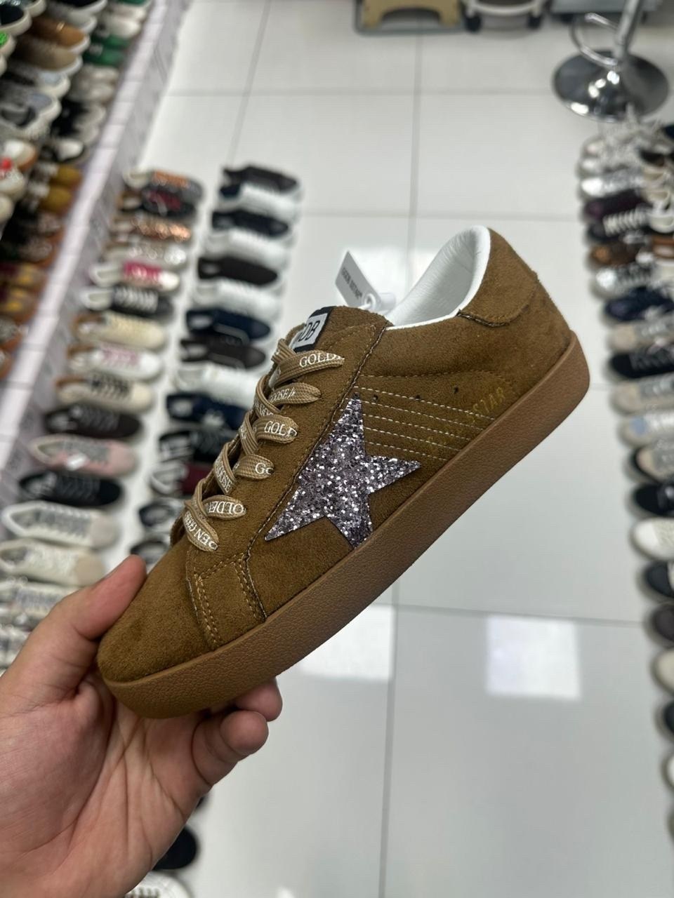 кроссовки golden goose,,кеды golden goose,кеды golden goose женские,golden goose кроссовки super-star коричневый