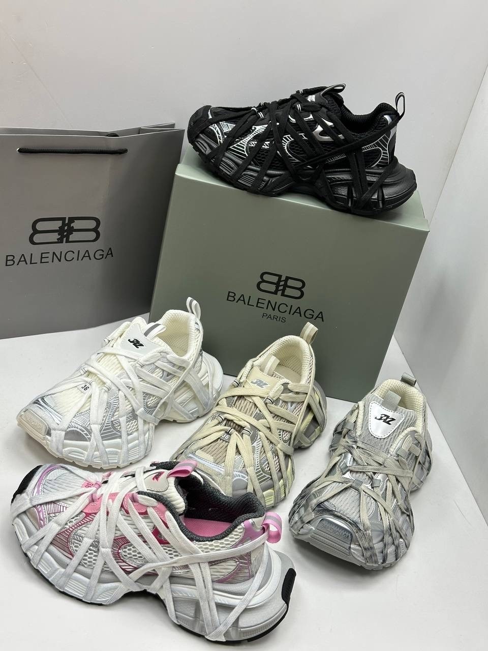 кроссовки женские balenciaga,кроссовки balenciaga,кроссовки 3 xl balenciaga,кроссовки 3xl extreme lace массивные на шнуровке balenciaga,кроссовки balenciaga premium shoes
