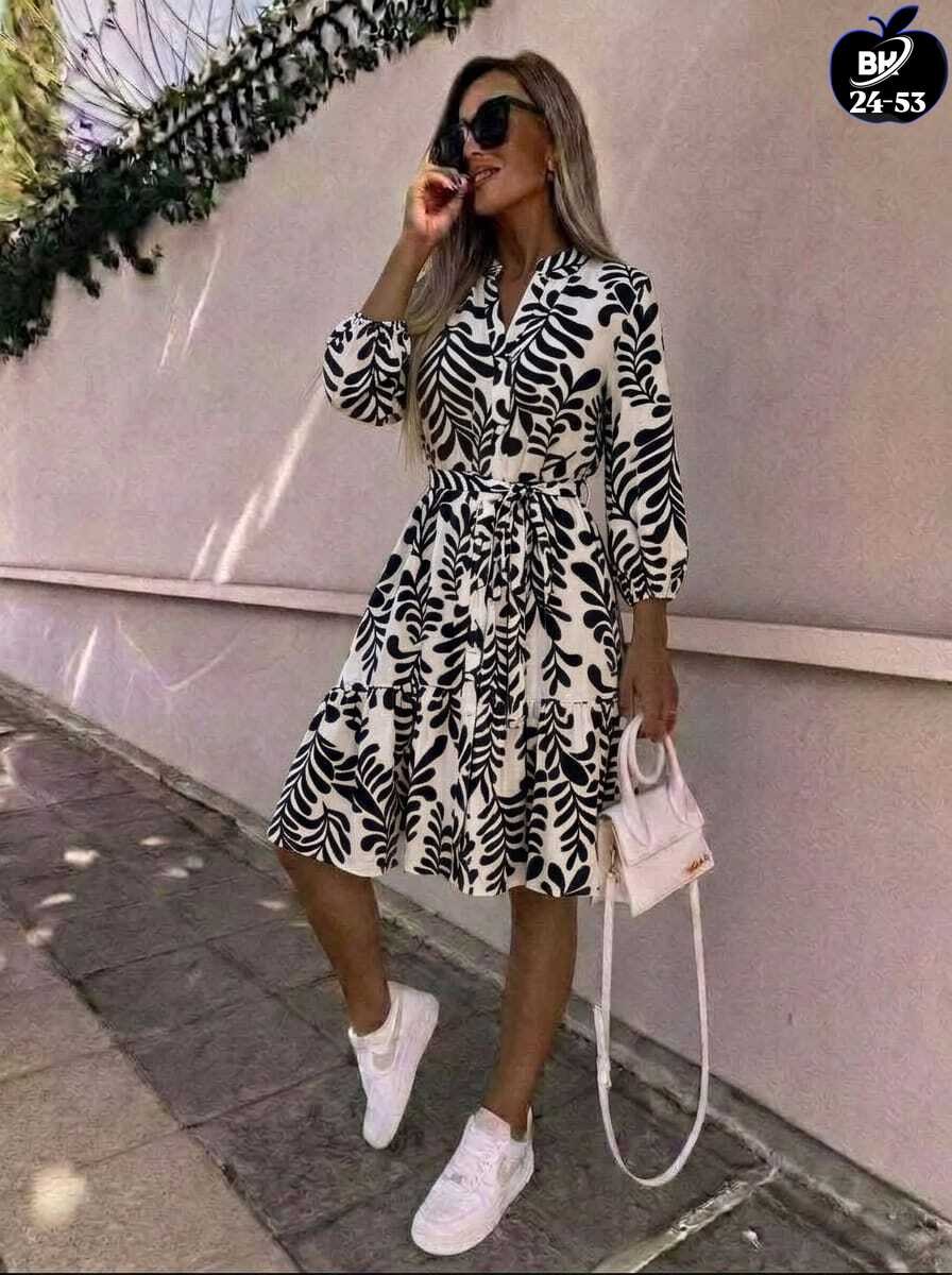 платье женские,платье 👗,платье с поясом,платье модное,летнее платье