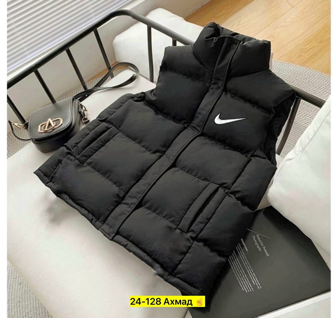 жилетка на синтепоне,жилетка nike,теплый жилет,жилет мужской,жилетка весенняя найк
