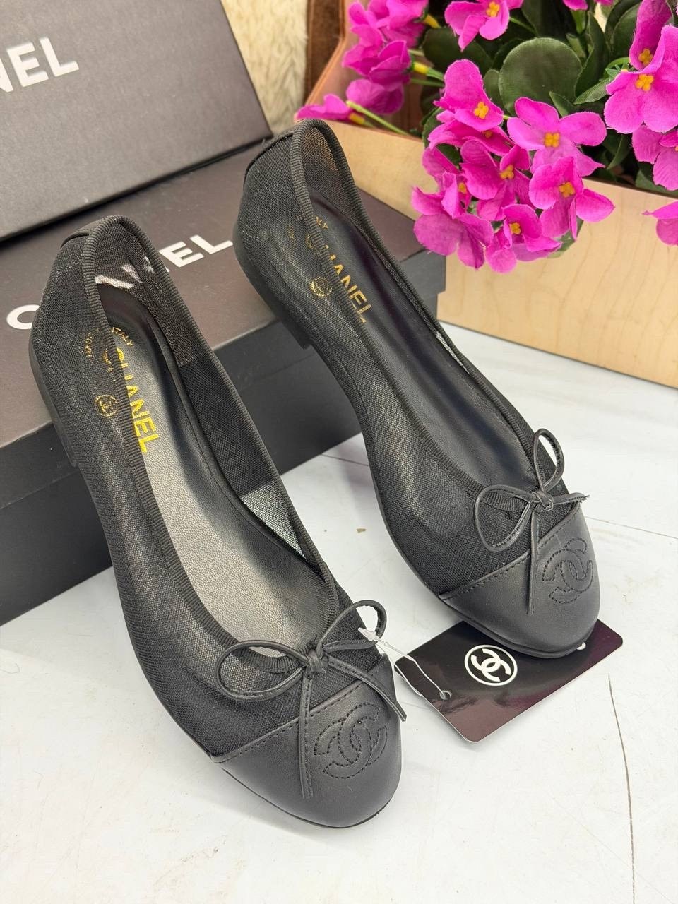 балетки chanel,туфли chanel,балетки шанель,балетки chanel 2026,женские кожаные балетки chanel 2026-2026 черные