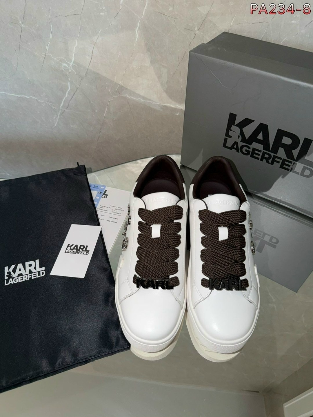 кеды karl lagerfeld,,кроссовки karl lagerfeld,кроссовки cate pins на шнуровке karl lagerfeld белый,кроссовки карл лагерфельд женские белые