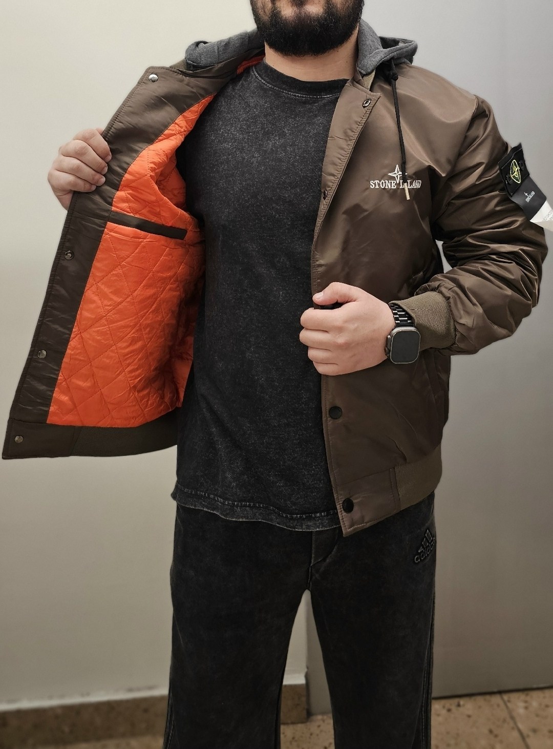 мужской бомбер stone island,stone island,куртка ветровка бомбер stone island,патч stone island,ветровка stone island мужская