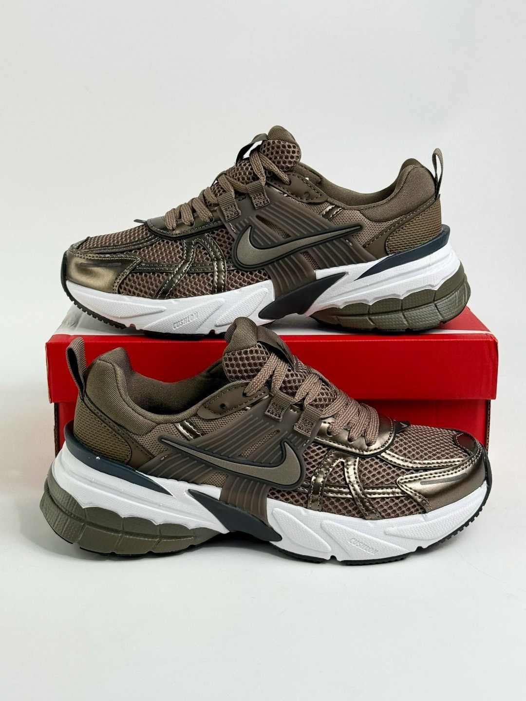 кроссовки nike,кроссовки nike v 2 k run,женские повседневные кроссовки nike v2k run коричневый,женские кроссовки nike,женские кроссовки