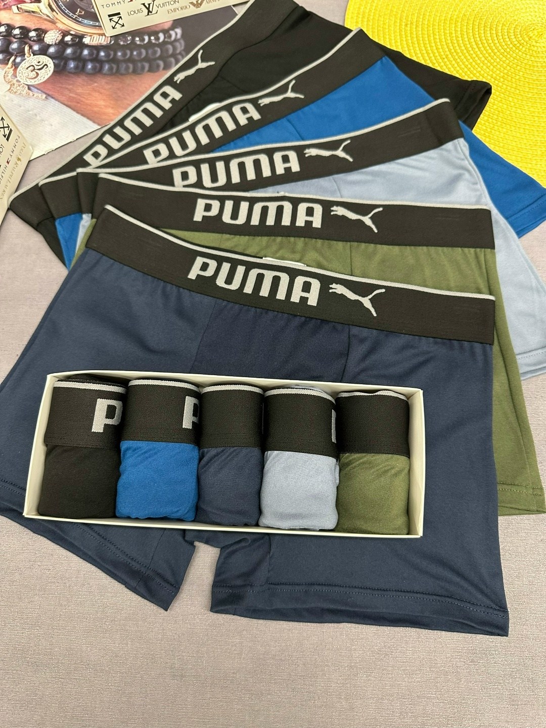 трусы мужские puma,трусы puma,трусы пума мужские боксеры,трусы боксеры puma,мужской набор трусов