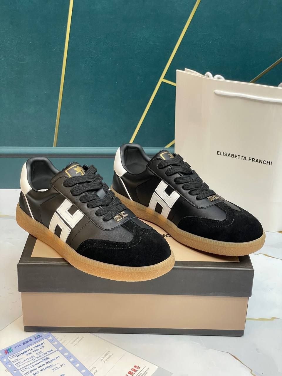 ,кроссовки hogan,кроссовки elisabetta franchi,обуви,кроссовки fendi