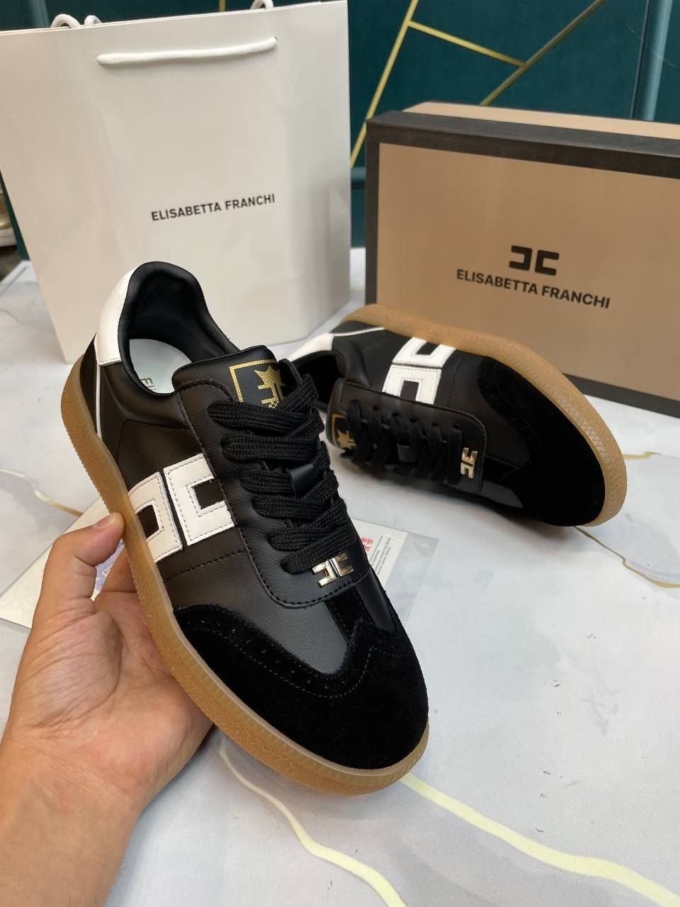 ,кроссовки hogan,кроссовки elisabetta franchi,обуви,кроссовки fendi