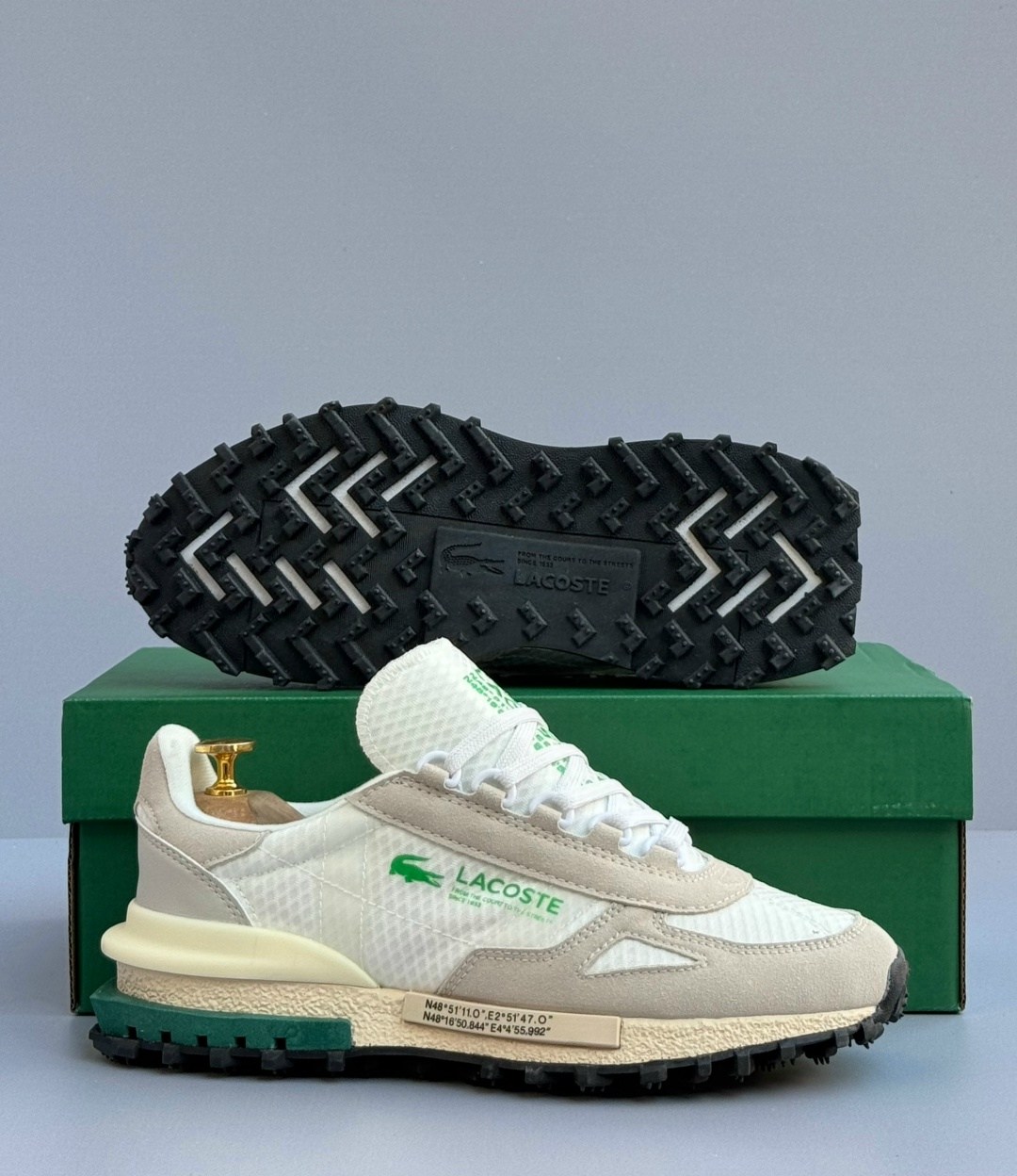 кроссовки lacoste elite active,кроссовки lacoste,кроссовки мужские lacoste,мужские кроссовки lacoste elite active,мужские кроссовки lacoste elite active branded, цвет белый, размер 41 eu