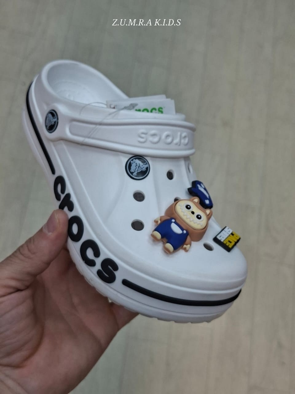 крокс джиббитсы,сабо crocs,кроксы шлепки с джибитсами,сабо кроксы детские,кроксы белые