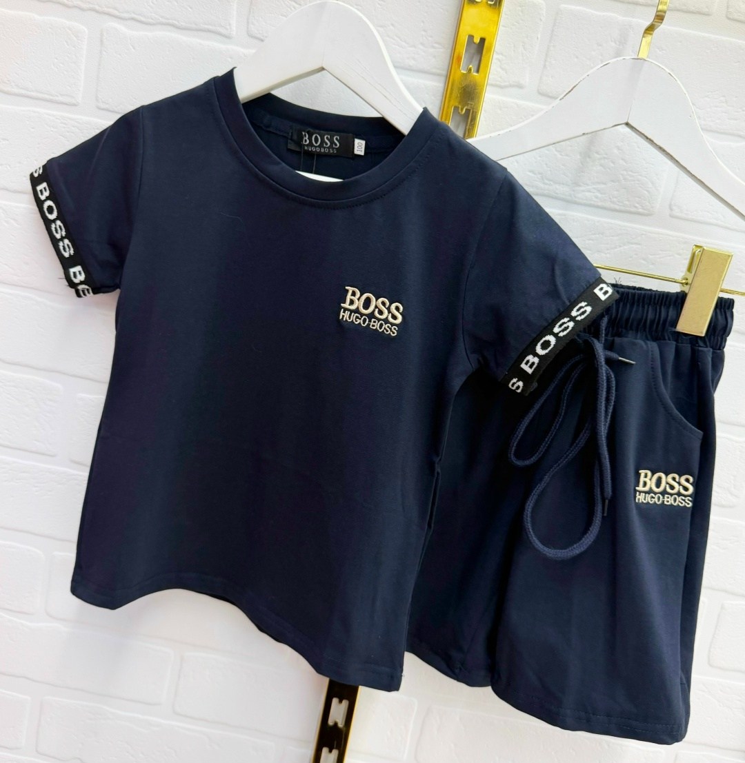 шорты хуго босс,футболка с короткими рукавами и логотипом boss,boss shorts,boss hugo boss,шорты для мальчик