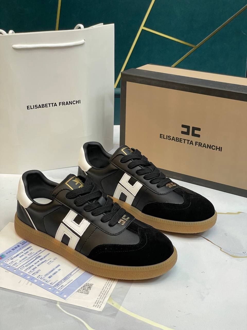 ,кроссовки hogan,кроссовки elisabetta franchi,обуви,кроссовки fendi