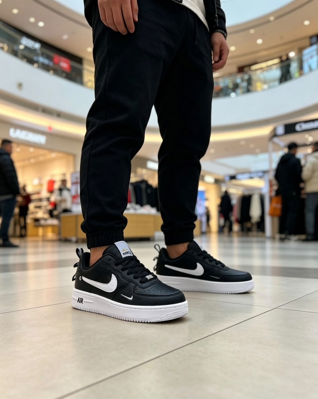 кросcовки nike air force 1,кроссовки мужские nike air force,кроссовки,nike air force 1,nike air force 1 07 lv8 black