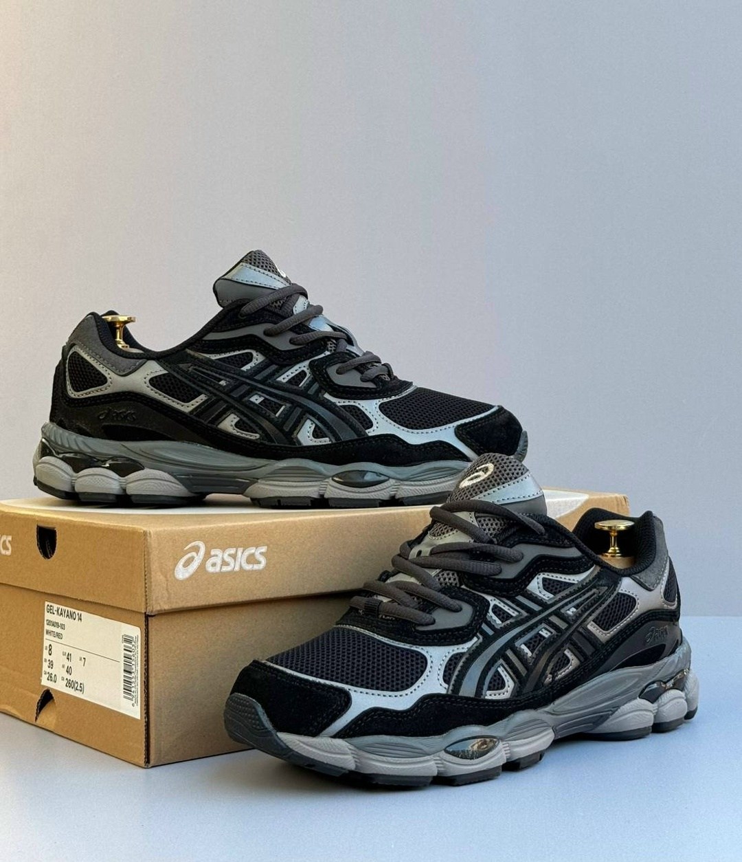 мужские кроссовки asics,кроссовки asics gel-nyc,кроссовки asics,кроссовки asics gel,спортивные кроссовки asics gel nyc asics цвет серый черный
