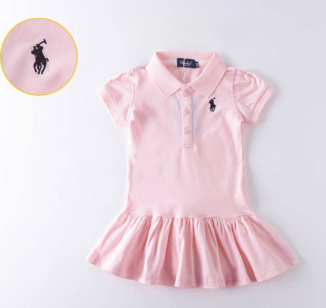 платье polo ralph lauren,платье для девочек,платье поло ralph lauren детское,розовое платье для девочки,платье поло для девочки