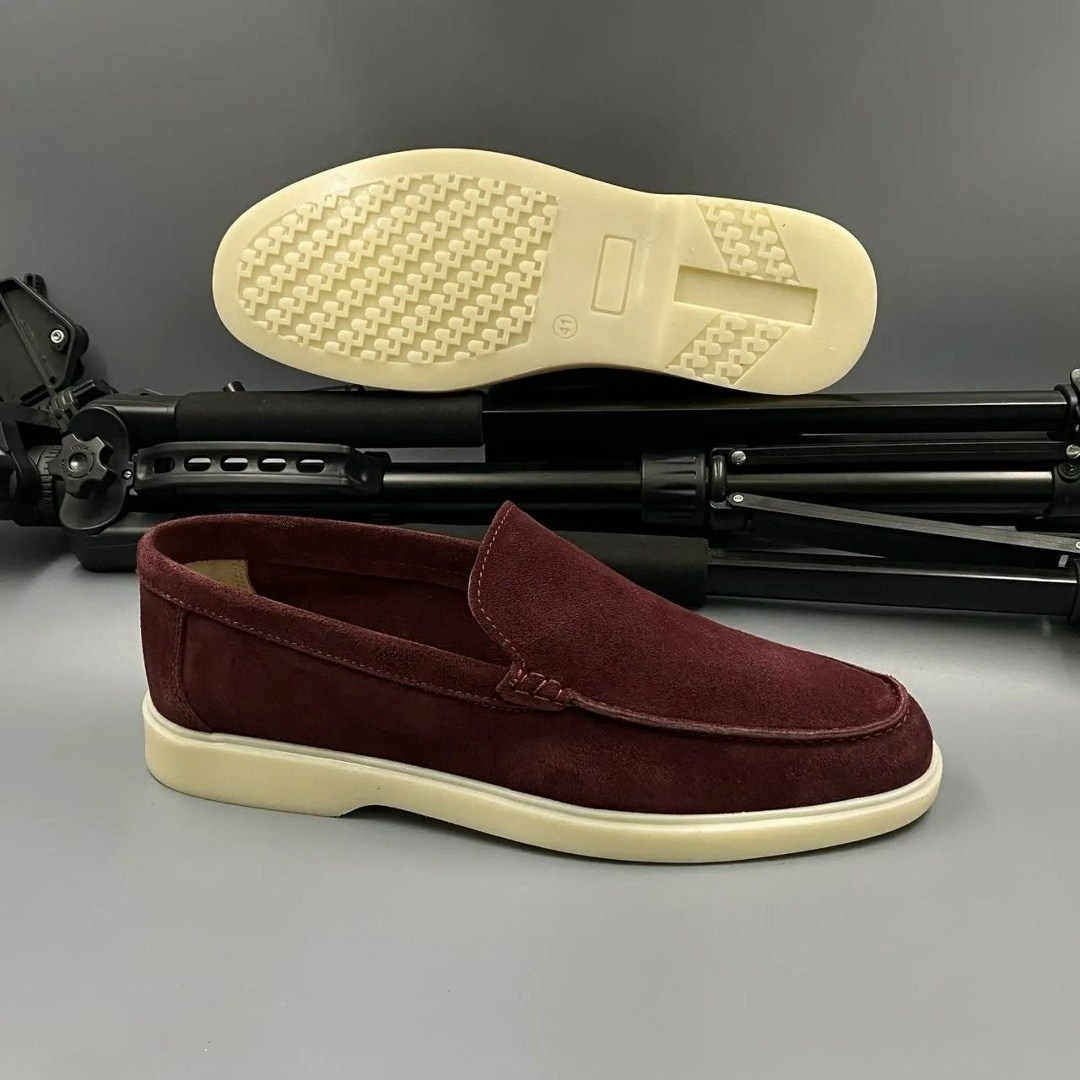 бордовые лоферы,,лоферы loro piana summer walk бордовые,loro piana бордовые лоферы,лоферы мужские бордовые