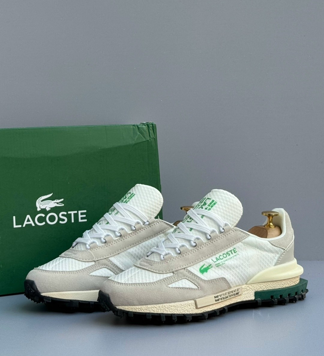кроссовки lacoste elite active,кроссовки lacoste,кроссовки мужские lacoste,мужские кроссовки lacoste elite active,мужские кроссовки lacoste elite active branded, цвет белый, размер 41 eu