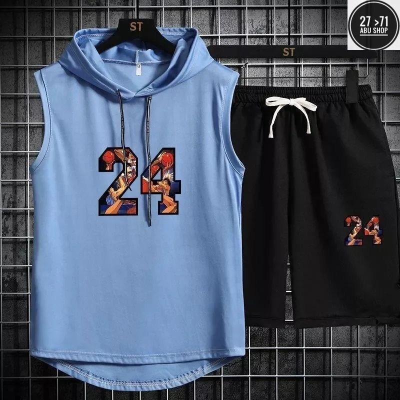спортивные костюм,майка с капюшоном мужская,костюм спортивный мужской,мужской повседневный спортивный костюм,мужской спортивный костюм летний