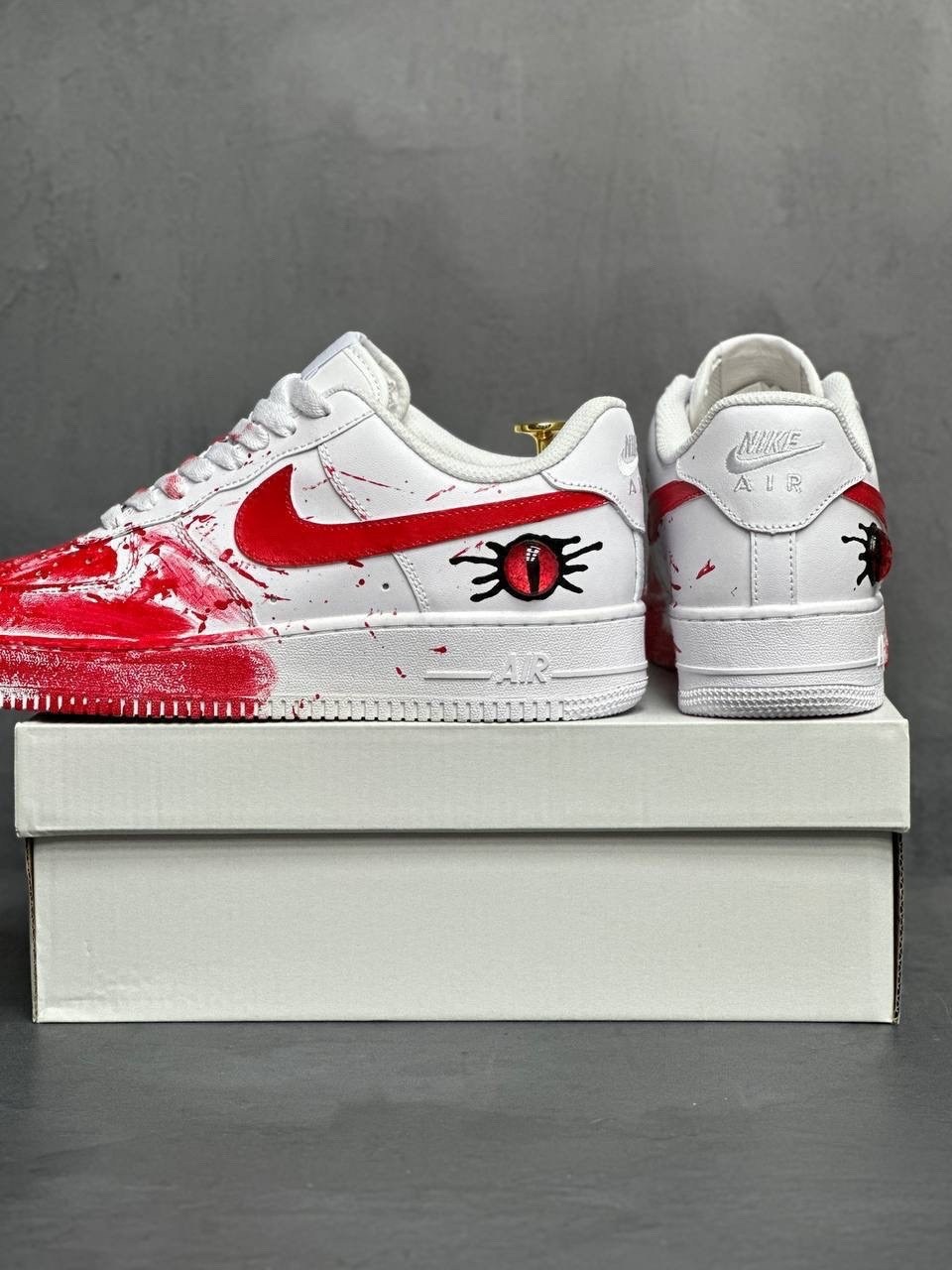 nike air force 1 blood custom,кроссовки,кроссовки nike air force 1,,кроссовки-air force 1 low nike