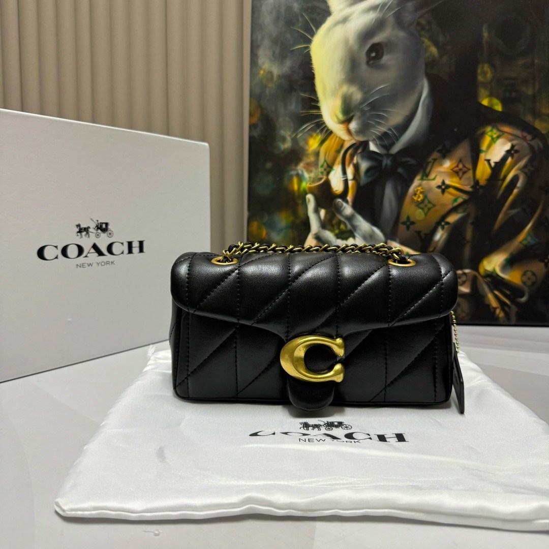 coach стеганая сумка на плечо tabby черный,сумка,сумочка,стеганая сумка,женская сумка