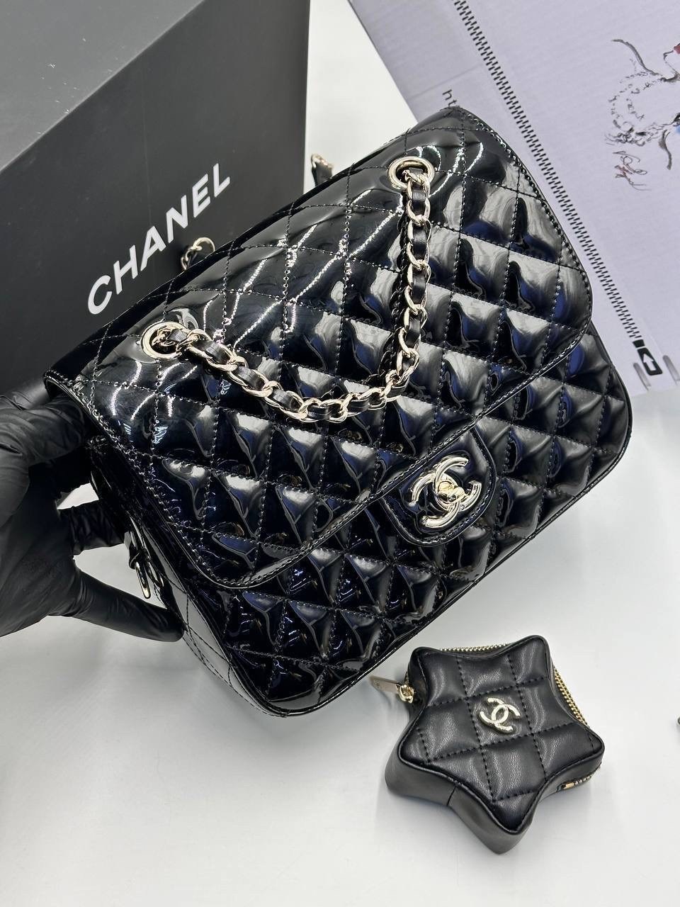 chanel сумка,женская сумка chanel,сумка шанель,сумка лаковая,сумочка шанель