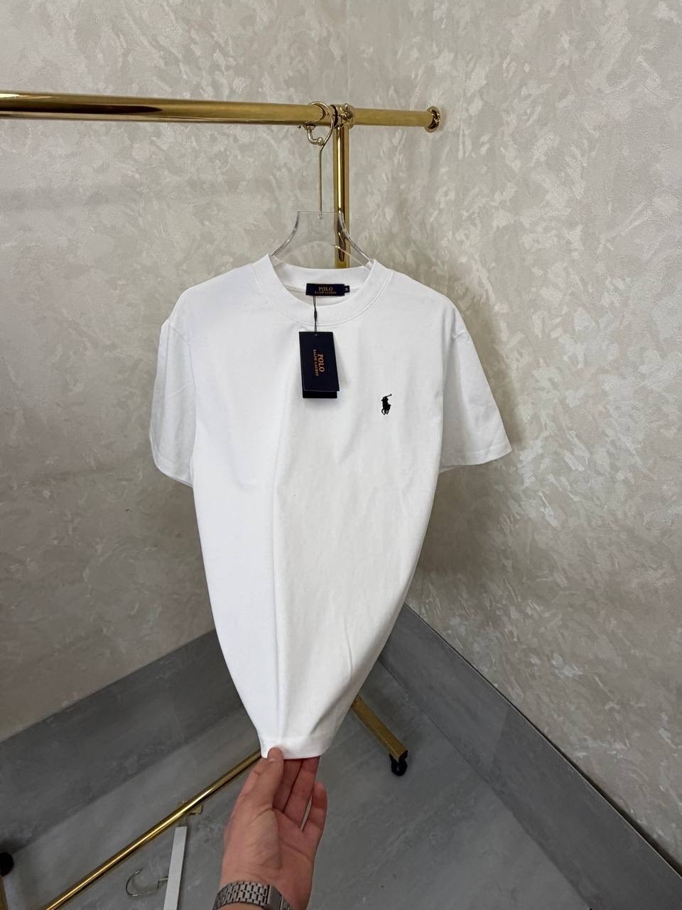 футболка polo ralph lauren,футболки для мужчин,мужская футболка,белая футболка