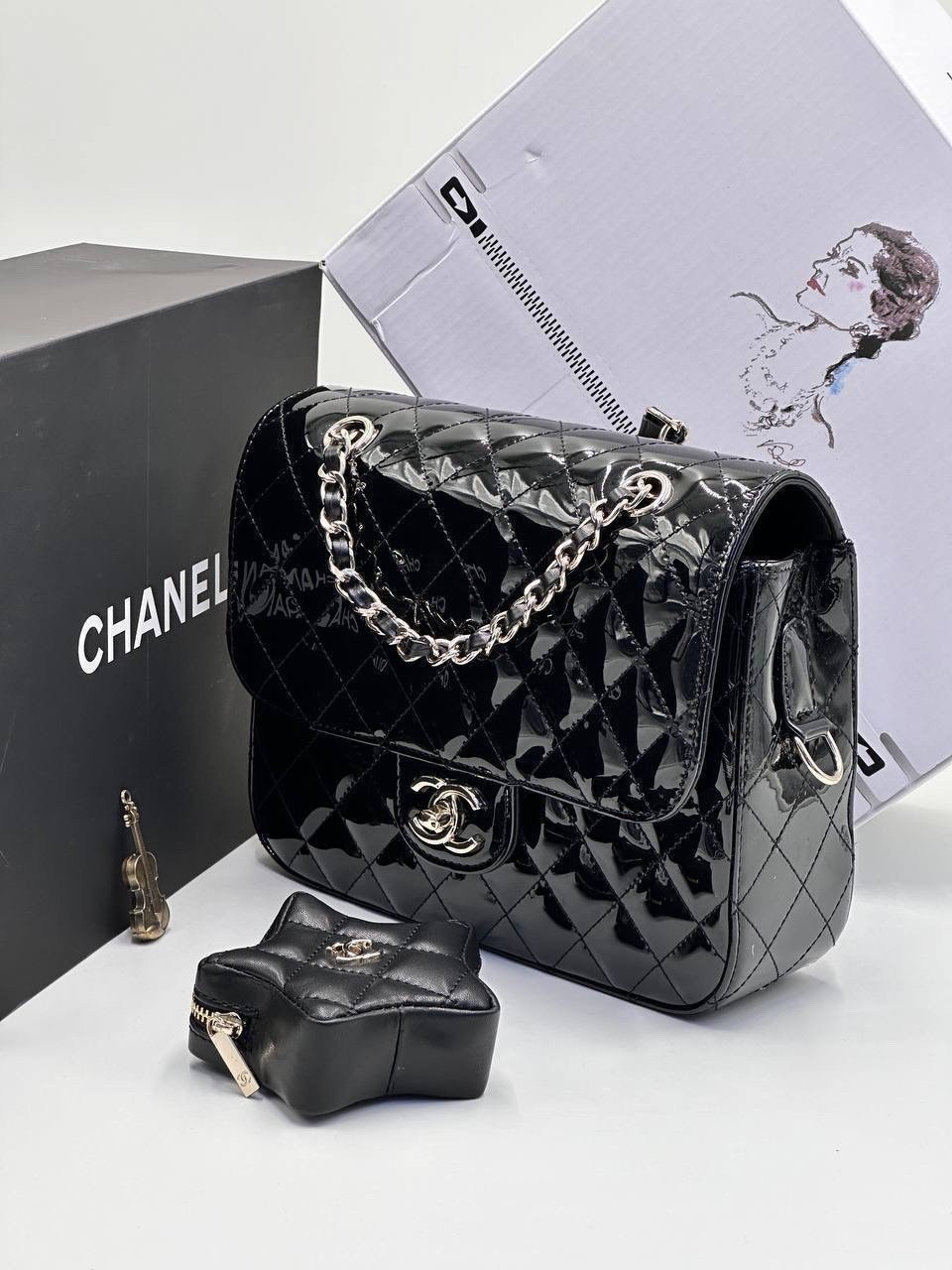 chanel сумка,женская сумка chanel,сумка шанель,сумка лаковая,сумочка шанель