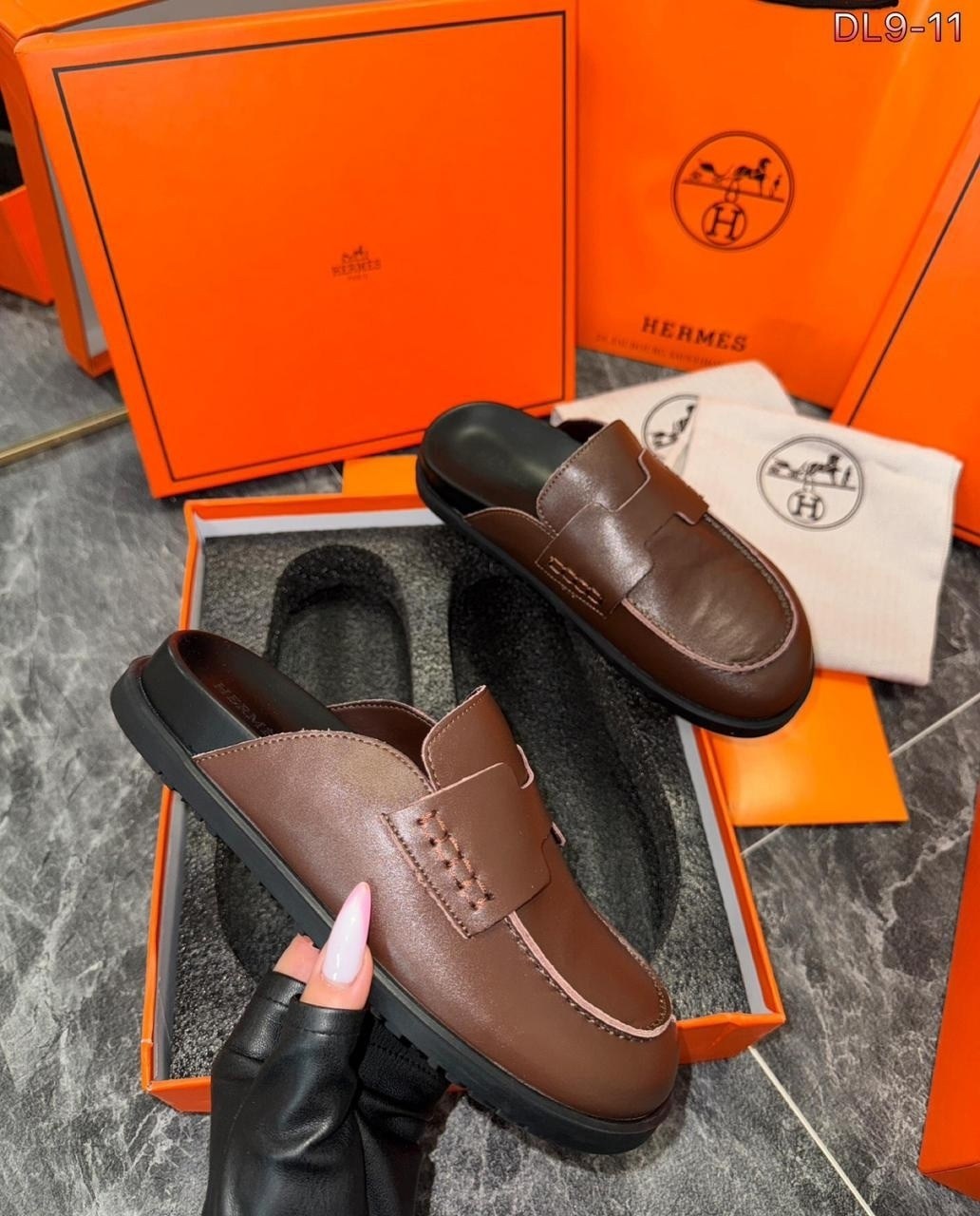 , hermes,мюли женские,замшевые сабо,мюли hermes
