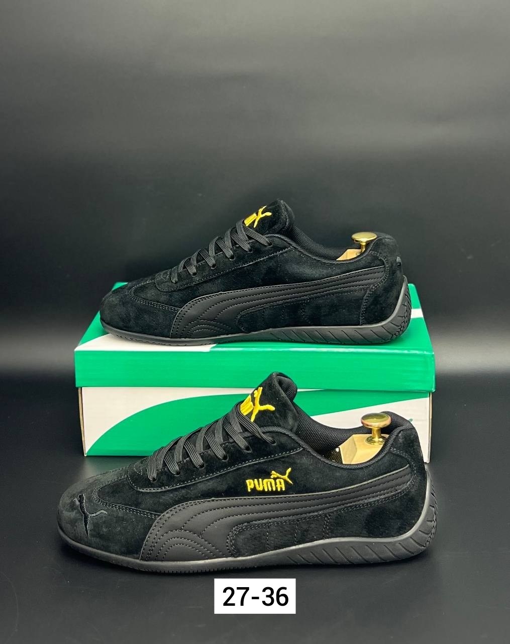 ,кроссовки puma,кроссовки пума мужские замшевые черные,спортивная ,мужские кроссовки puma
