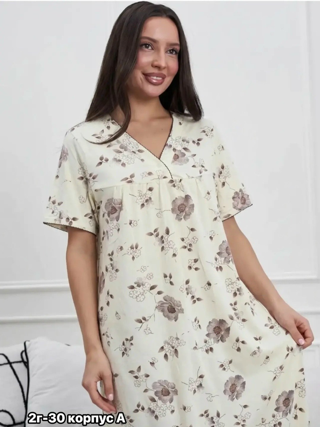 ночная сорочка трикотажная хлопок mironia,женская ночная сорочка из хлопка,ночная сорочка,сорочка женская,ночная сорочка трикотажная хлопок