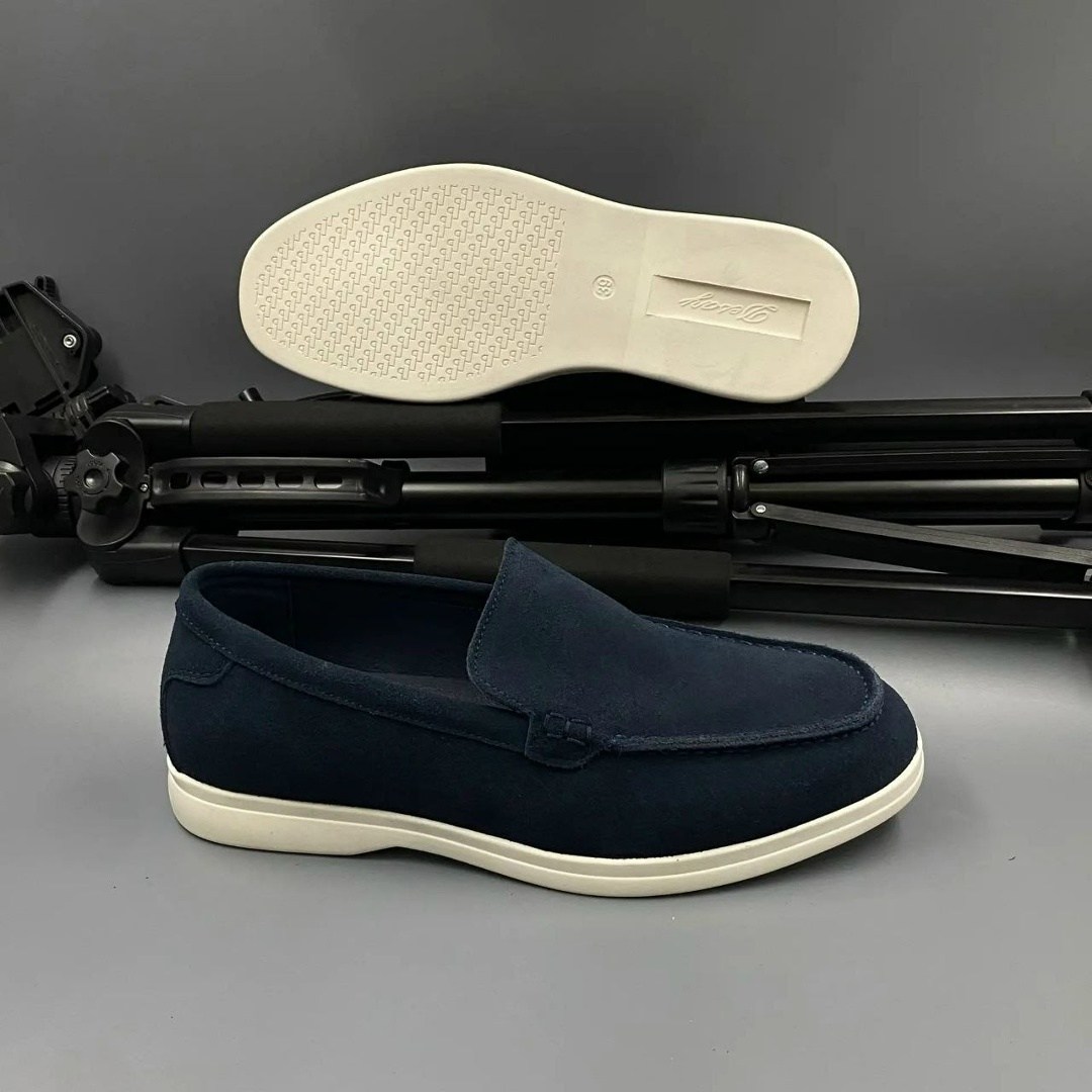 мужские лоферы loro piana,замшевые лоферы тёмно синие мужские loro piano,лоферы мужские из замши летние,замшевые лоферы,