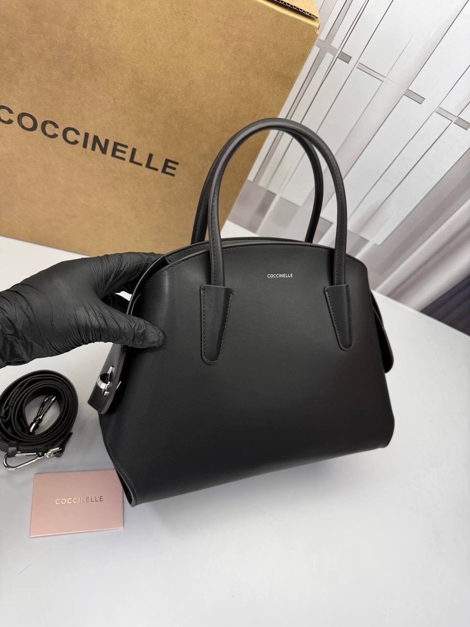 сумка coccinelle,сумка,черная сумка,сумки женская,черная женская сумка