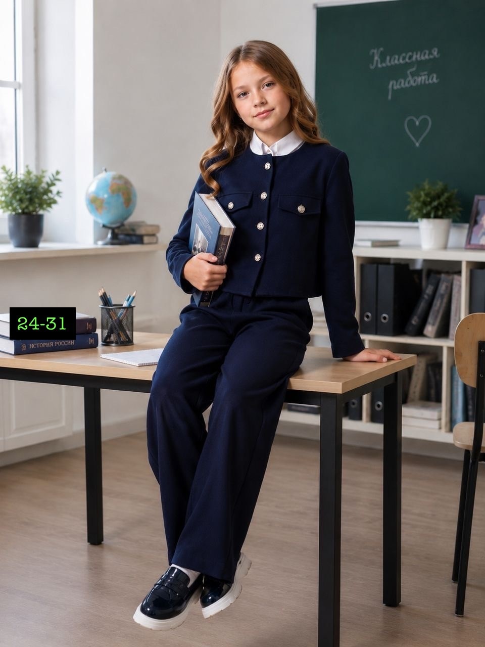 школьный брючный костюм для девочки темно-синий,школьный брючный костюм,костюм для школы,жакет для девочки,брючный костюм в школу